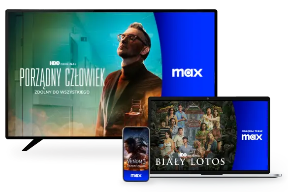 Widok dostępnych pakietów w ofercie Max